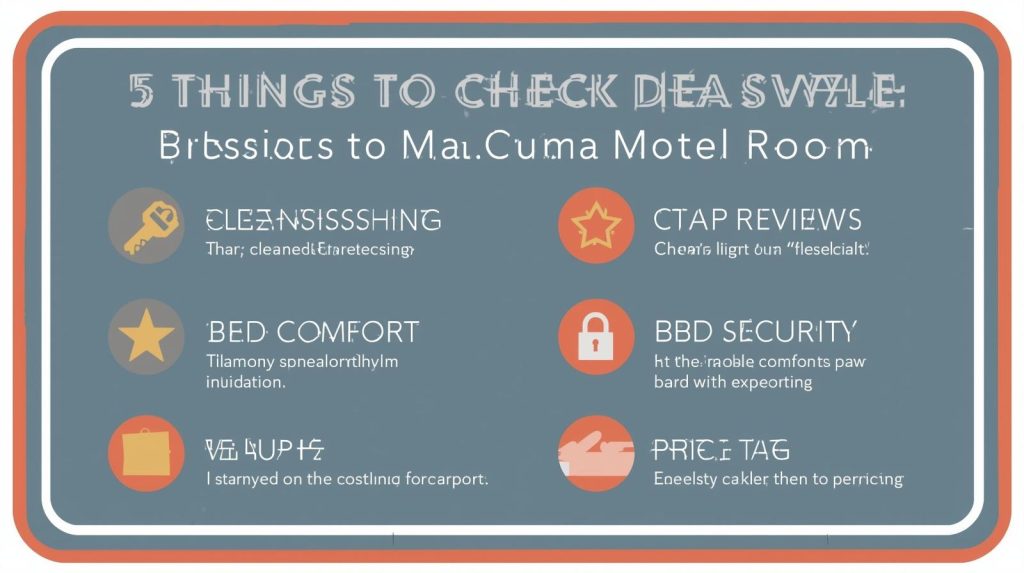 5 Things to Check Before Booking a Motel Room